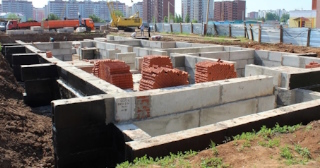 Фундаменты промышленных зданий в Кимрах цена от 25093 руб. - заказать строительство фундамента промздания под стальные колонны